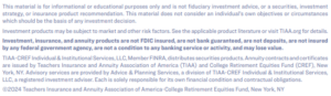 TIAA disclaimer